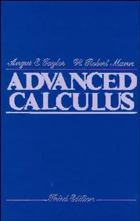 Taylor / Mann |  Advanced Calculus | Buch |  Sack Fachmedien