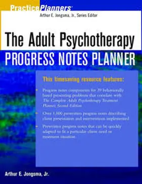 Berghuis |  The Adult Psychotherapy Progress Notes Planner | eBook | Sack Fachmedien