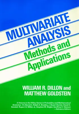 Dillon / Goldstein |  Multivariate Analysis | Buch |  Sack Fachmedien