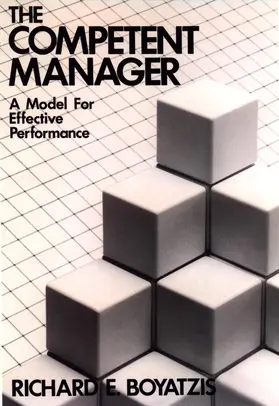 Boyatzis |  The Competent Manager | Buch |  Sack Fachmedien