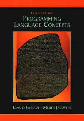 Ghezzi / Jazayeri |  Programming Language Concepts | Buch |  Sack Fachmedien