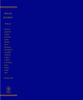  Organic Reactions, Volume 58 | Buch |  Sack Fachmedien
