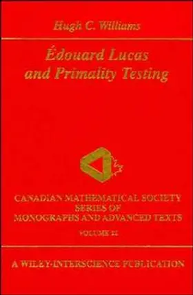 Williams |  Edouard Lucas and Primality Testing | Buch |  Sack Fachmedien