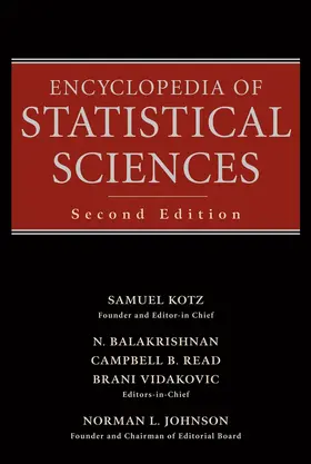 Kotz / Read / Balakrishnan | Encyclopedia of Statistical Sciences, 16 Volume Set | Buch | 978-0-471-15044-2 | sack.de