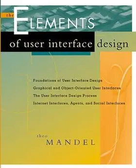 Mandel |  The Elements of User Interface Design | Buch |  Sack Fachmedien