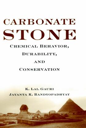 Gauri / Bandyopadhyay | Carbonate Stone | Buch | 978-0-471-17977-1 | sack.de