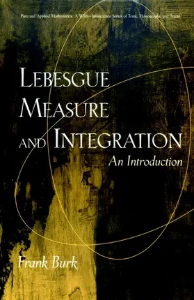 Burk | Lebesgue Measure and Integration | Buch | 978-0-471-17978-8 | sack.de