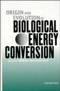 Baltscheffsky |  Origin and Evolution of Biological Energy Conversion | Buch |  Sack Fachmedien