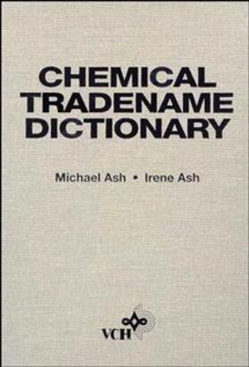 Ash | Chemical Tradename Dictionary | Buch | 978-0-471-18857-5 | sack.de