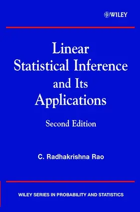 Rao |  Linear Statistical Inference and Its Applications | Buch |  Sack Fachmedien