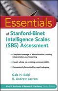 Roid / Barram |  Essentials of Stanford-Binet Intelligence Scales (SB5) Assessment | Buch |  Sack Fachmedien