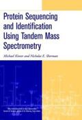 Kinter / Sherman |  Protein Sequencing and Identification Using Tandem Mass Spectrometry | eBook | Sack Fachmedien