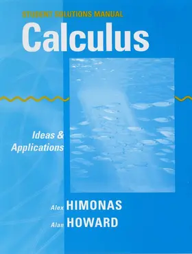Himonas / Howard |  Calculus, Student Solutions Manual | Buch |  Sack Fachmedien
