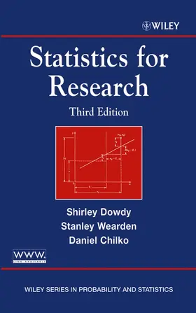 Dowdy / Wearden / Chilko | Statistics for Research | Buch | 978-0-471-26735-5 | www.sack.de