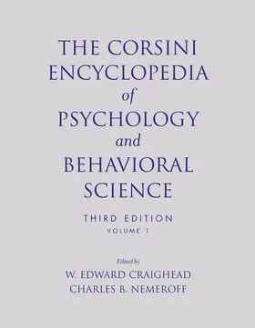 Craighead / Nemeroff |  The Corsini Encyclopedia of Psychology and Behavioral Science | Buch |  Sack Fachmedien
