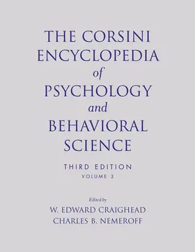 Craighead / Nemeroff |  The Corsini Encyclopedia of Psychology and Behavioral Science | Buch |  Sack Fachmedien