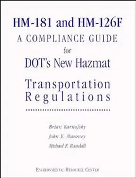 Karnofsky / Maroney / Randall | Hm-181 and Hm-126f | Buch | 978-0-471-28844-2 | www.sack.de