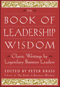 Krass |  The Book of Leadership Wisdom | Buch |  Sack Fachmedien