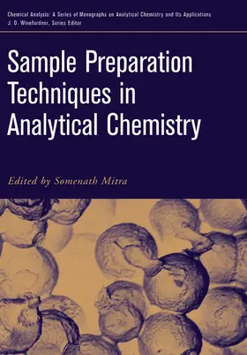 Mitra |  Sample Preparation Techniques in Analytical Chemistry | Buch |  Sack Fachmedien