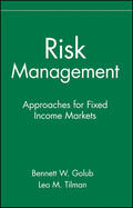 Golub / Tilman |  Risk Management | Buch |  Sack Fachmedien
