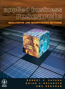 Cavana / Delahaye / Sekaran |  Applied Business Research | Buch |  Sack Fachmedien
