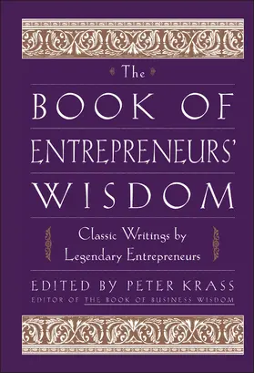 Krass |  The Book of Entrepreneurs' Wisdom | Buch |  Sack Fachmedien