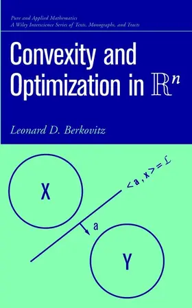 Berkovitz | Convexity and Optimization in RN | Buch | 978-0-471-35281-5 | sack.de