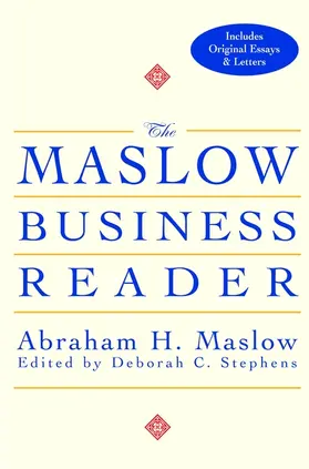 Maslow / Stephens | The Maslow Business Reader | Buch | 978-0-471-36008-7 | sack.de