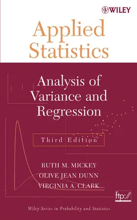 Mickey / Dunn / Clark | Applied Statistics | Buch | 978-0-471-37038-3 | sack.de