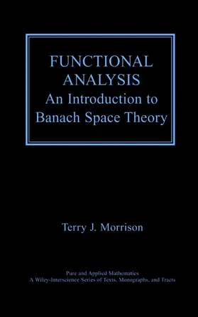 Morrison | Functional Analysis | Buch | 978-0-471-37214-1 | sack.de