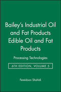 Shahidi |  Bailey's Industrial Oil and Fat Products, Set | Buch |  Sack Fachmedien
