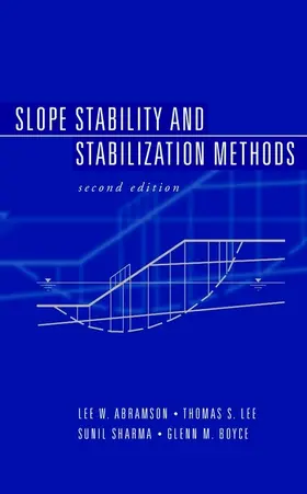 Abramson / Lee / Sharma |  Slope Stability and Stabilization Methods | Buch |  Sack Fachmedien