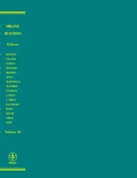  Organic Reactions, Volume 56 | Buch |  Sack Fachmedien