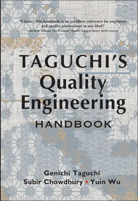 Taguchi / Chowdhury / Wu |  Taguchi's Quality Engineering Handbook | Buch |  Sack Fachmedien
