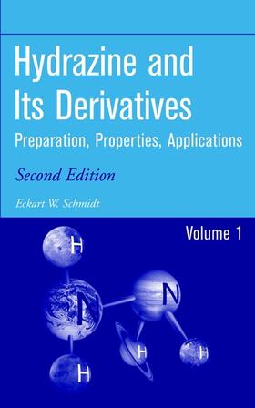 Schmidt | Hydrazine and Its Derivatives | Buch | 978-0-471-41553-4 | sack.de