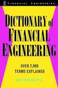 Marshall |  Dictionary of Financial Engineering | eBook | Sack Fachmedien