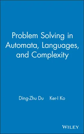 Du / Ko |  Problem Solving in Automata, Languages, and Complexity | Buch |  Sack Fachmedien