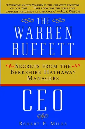Miles | The Warren Buffett CEO | Buch | 978-0-471-44259-2 | www.sack.de