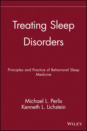 Perlis / Lichstein | Perlis: Sleep Disorders | Buch | 978-0-471-44343-8 | sack.de
