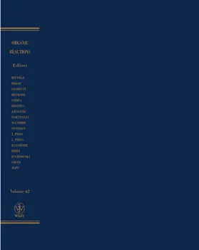  Organic Reactions, Volume 62 | Buch |  Sack Fachmedien