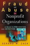 Zack |  Fraud and Abuse in Nonprofit Organizations | Buch |  Sack Fachmedien