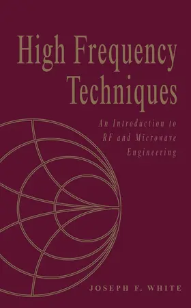 White |  High Frequency Techniques | Buch |  Sack Fachmedien