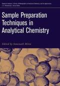 Mitra |  Sample Preparation Techniques in Analytical Chemistry | eBook | Sack Fachmedien