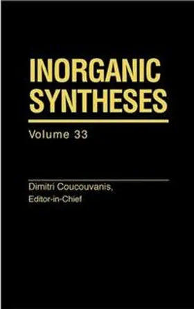 Coucouvanis |  Inorganic Syntheses, Volume 33 | eBook | Sack Fachmedien