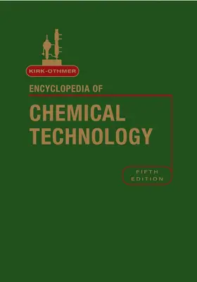 Kirk-Othmer |  Kirk-Othmer Encyclopedia of Chemical Technology, 27 Volume Set | Buch |  Sack Fachmedien