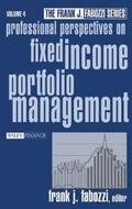 Fabozzi |  Professional Perspectives on Fixed Income Portfolio Management, Volume 4 | eBook | Sack Fachmedien