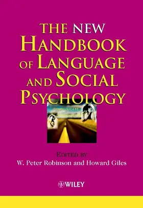 Robinson / Giles |  The New Handbook of Language and Social Psychology | Buch |  Sack Fachmedien