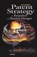 Knight |  Patent Strategy for Researchers and Research Managers | Buch |  Sack Fachmedien