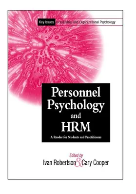 Robertson / Cooper | Personnel Psychology   HRM | Buch | 978-0-471-49557-4 | www.sack.de