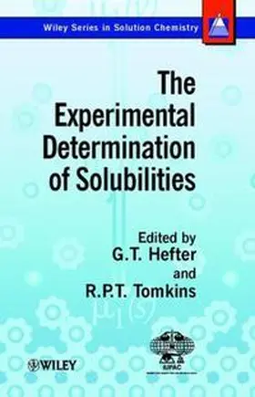 Hefter / Tomkins |  The Experimental Determination of Solubilities | Buch |  Sack Fachmedien